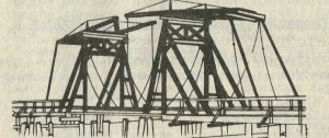 Грайфсвальд-Вик (округ Росток), деревянный разводящийся мост через Рик
