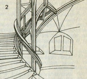 лестница готическая