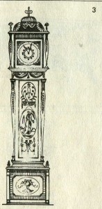  Английские напольные часы