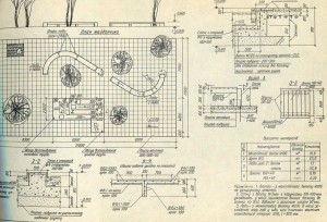 чертёж места отдыха