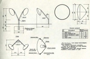 фонари - чертёж