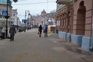 Вид на Нижегородский кремль