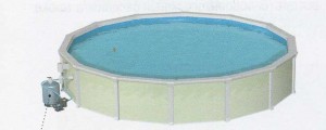 Adove ground swimming pool