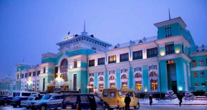 Железнодорожный вокзал в Омске