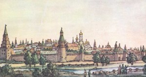 Кремль старинная гравюра