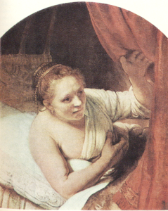 Женщина в постели