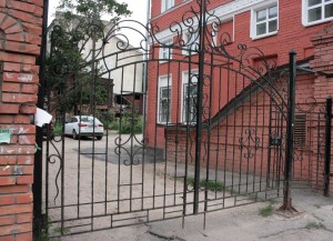 Ворота из квадратного прутка