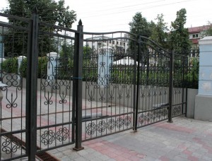 Металлические ворота