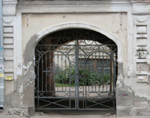 Металлические ворота