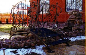 Кованный мостик