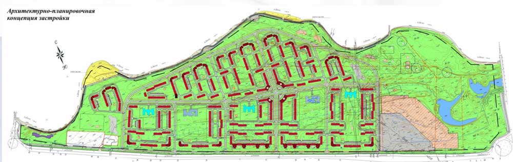Брянск план застройки