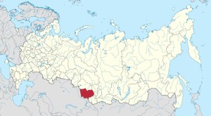 Алтайский край на карте 