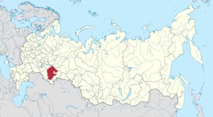 Башкортостан Республика на карте РФ