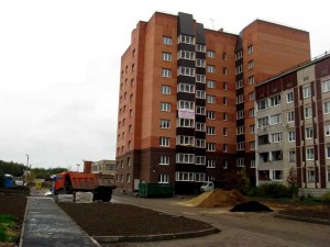 Город Гатчина, новостройка