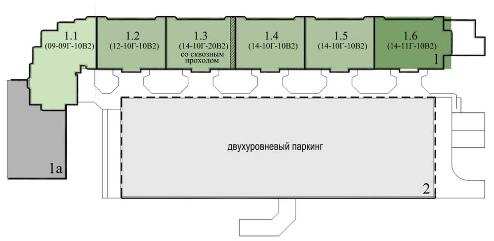 Компоновочная схема здания