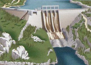 gravity dam