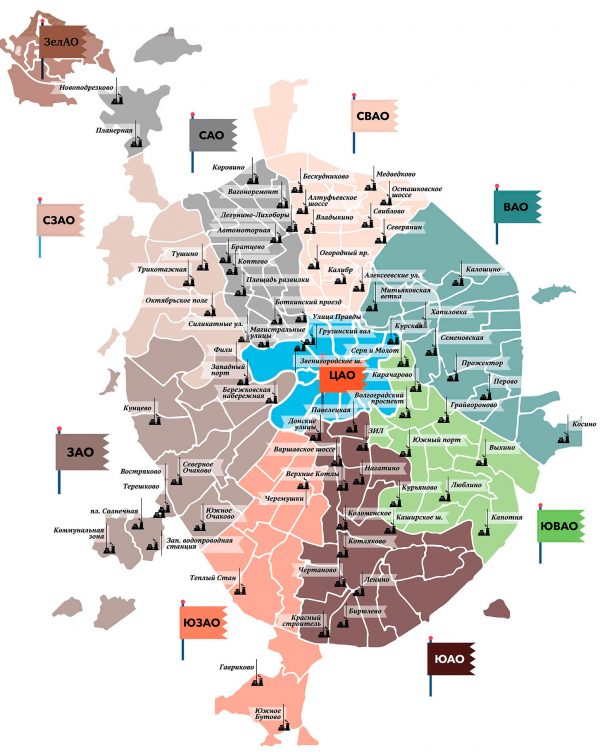 Москва редевелопмент карта