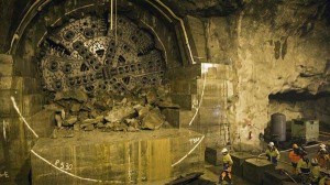 Прокладка тоннеля в Швеции