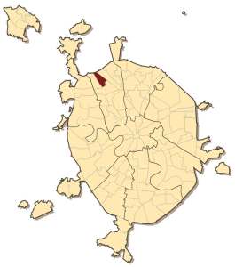 Район Ховрино на карте