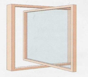 вращающееся окно vertical pivoting window
