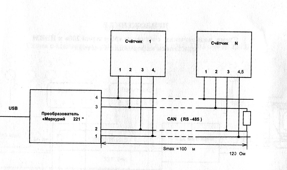 Счетчик электроэнергии меркурий 201 схема подключения