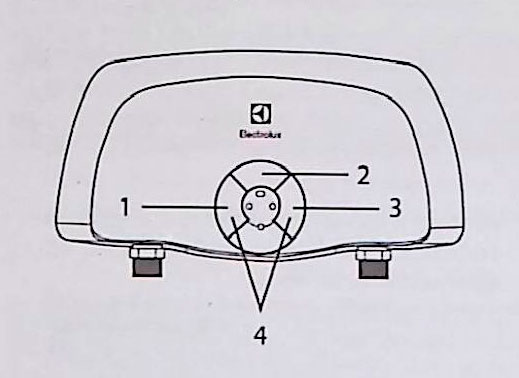 Инструкция по эксплуатации электрического водонагревателя проточного типа Electrolux