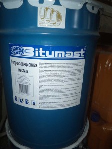 Гидроизоляционная мастика (Bitumast)