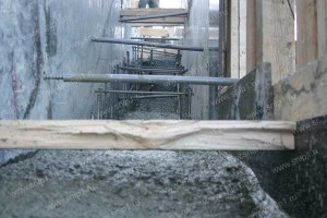 заливка бетона в опалубку