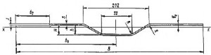 Профили стальные гнутые гофрированные ГОСТ 10551-75