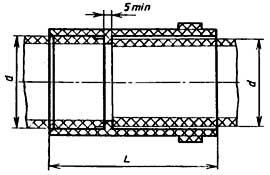 Патрубок типа СР Патрубок