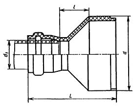 Патрубок типа сК Патрубок