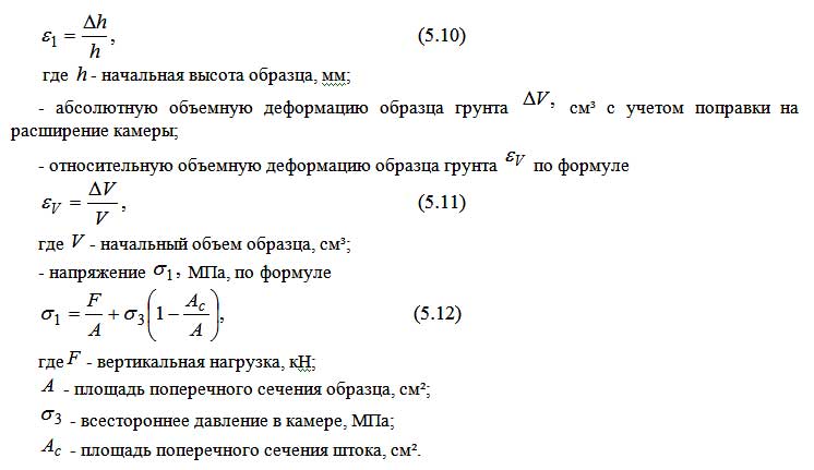 Начальная площадь поперечного сечения образца