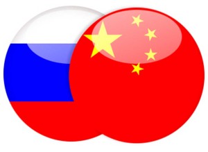  между Россией и Китаем