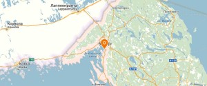 Малая Финляндия на карте