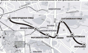  Кожуховская линия метро