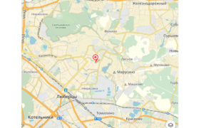 ЖК «Некрасовка» на карте Москвы