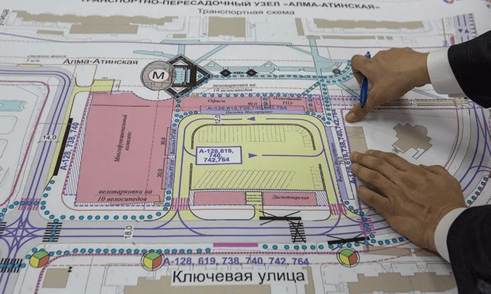 План станции новокосино