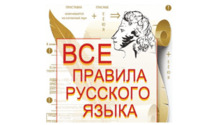Плакаты с правилами русского языка