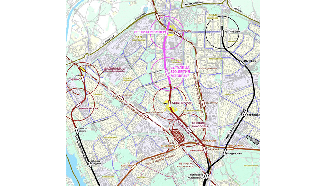 Карта метро люблинско дмитровская линия
