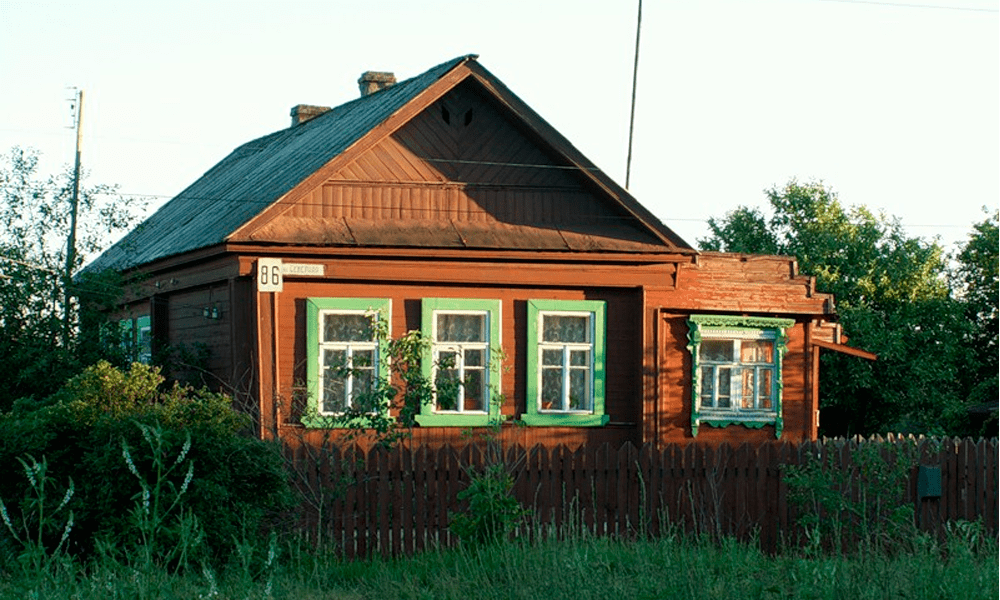 Картинка частного дома в деревне