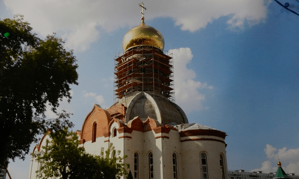 Храм в Раменках в Москве