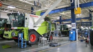 CLAAS наращивает производство зерноуборочных комбайнов в России