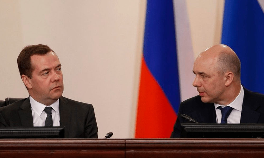 Силуанов и Медведев. Глава правительства субъекта рф
