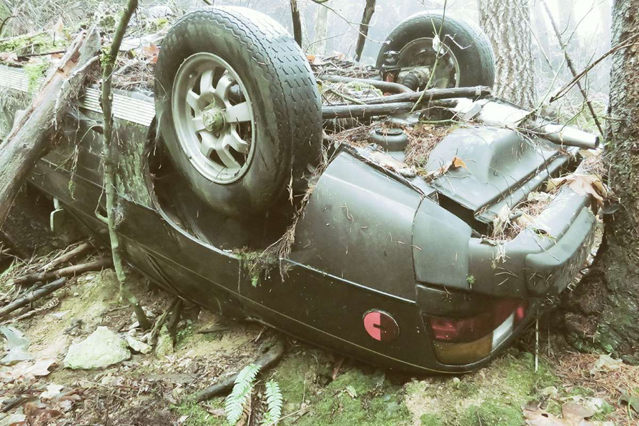 Угнанный переднемоторный Porsche случайно нашли через 25 лет. Но лучше бы не находили