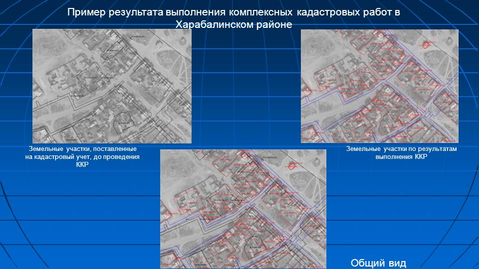 Карта план территории как результат выполнения комплексных кадастровых работ