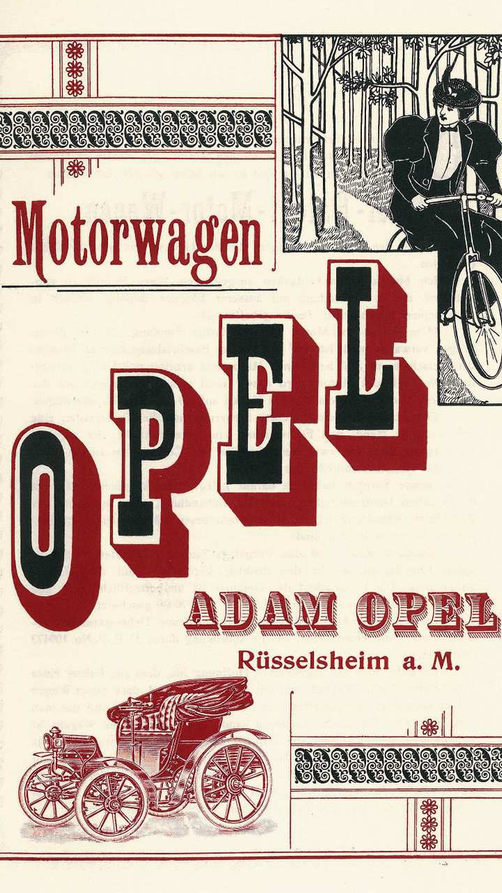 120 Jahre Automobilbau bei Opel