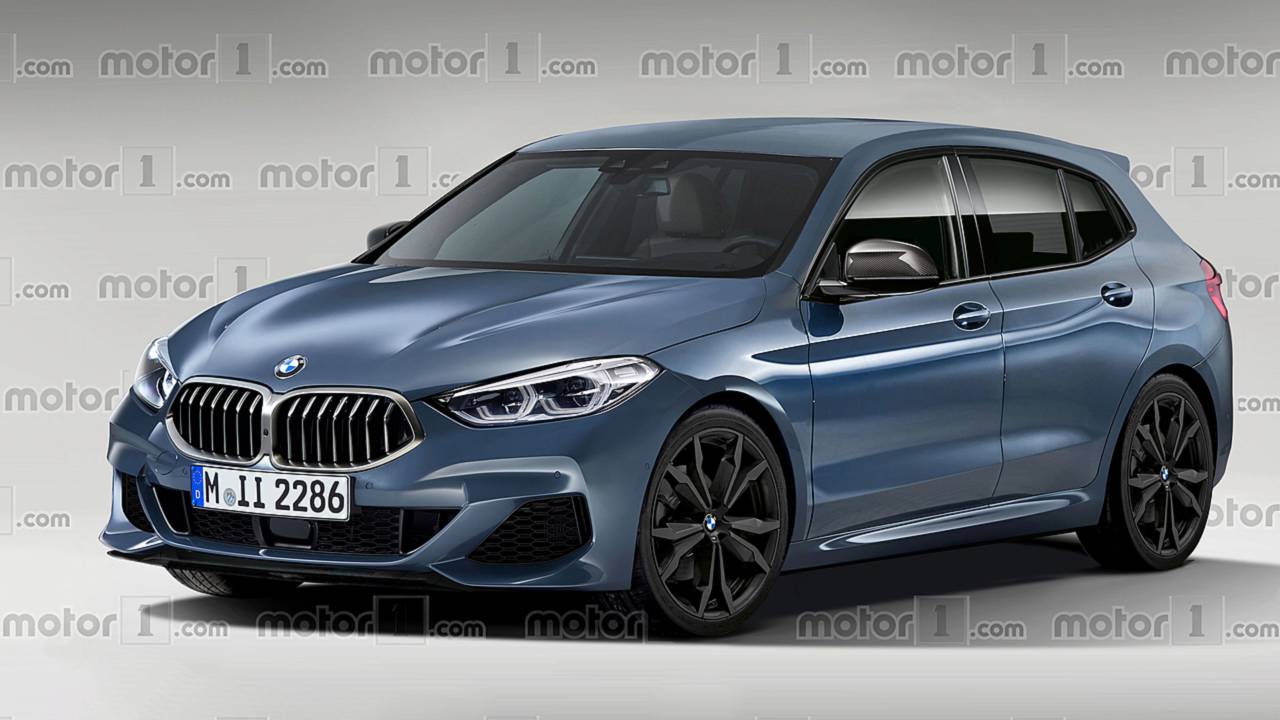 2019 BMW 1 Series rendering