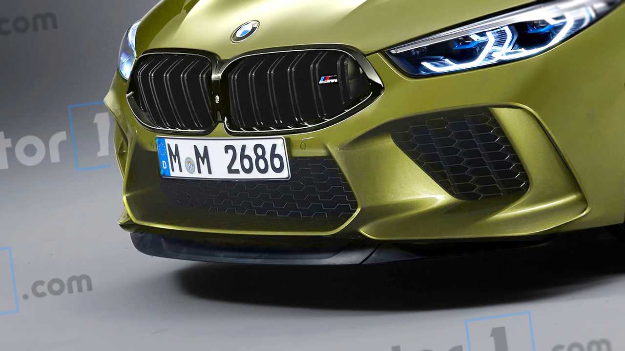 BMW M8 Rendering