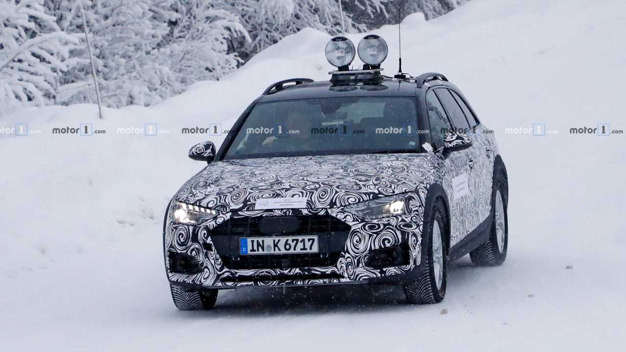 Audi A4 Allroad Spy Photo