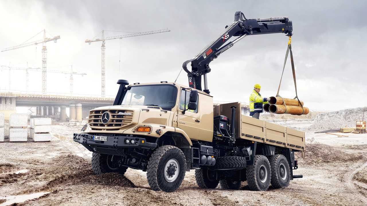 Daimler Nutzfahrzeuge auf der Bauma 2019